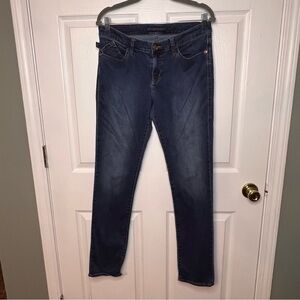 Rock & Republic Berlin Cut Skinny Leg Jean Medium Wash GUC Womens Size 12